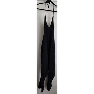 Buddha Pants Women's Jumpsuit Size S Sleeveless Black Cotton 29in Inseam